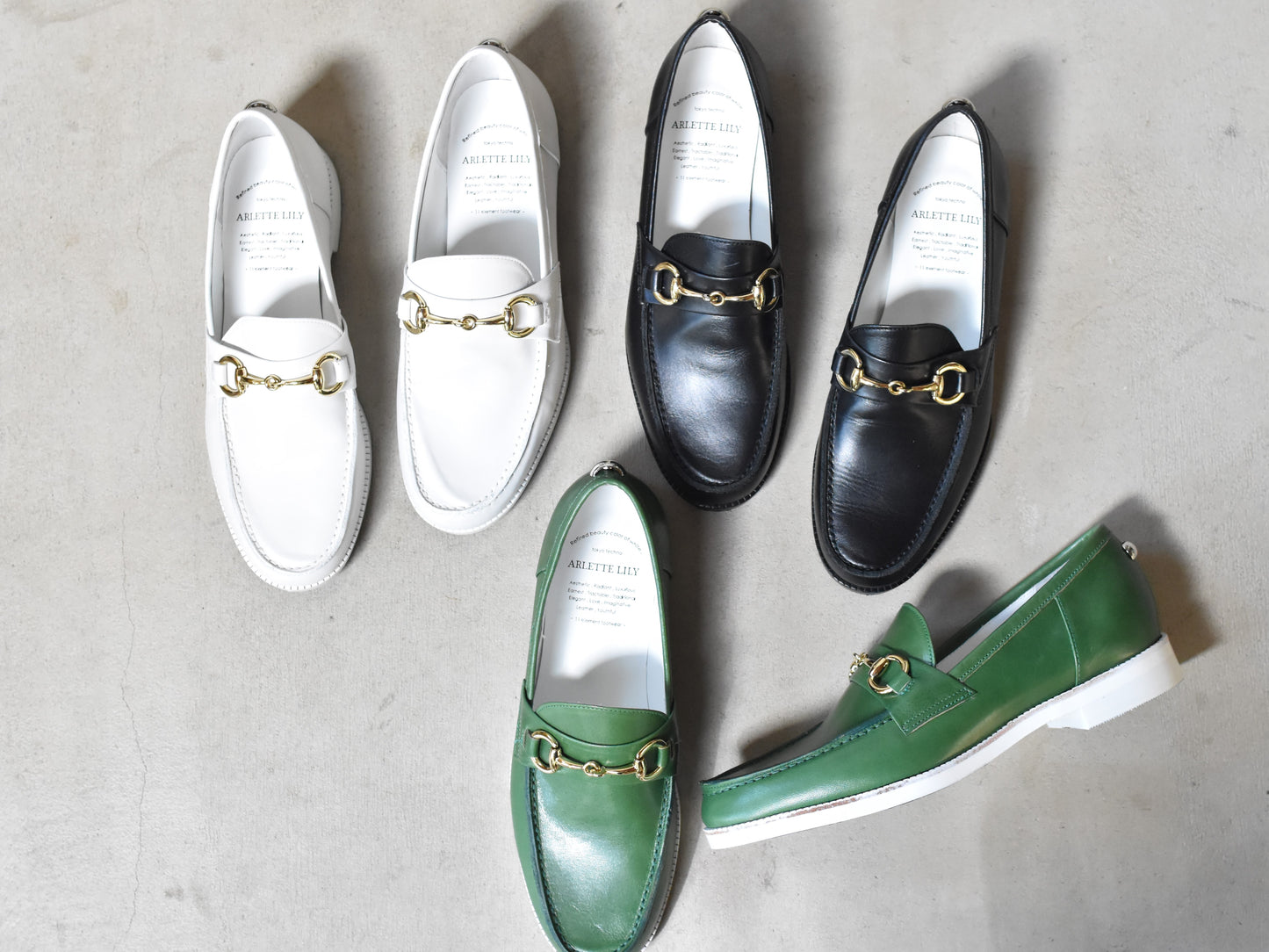 008  ラウンドトウビットローファー (スムース) AL2103K Black  木型No.C1813