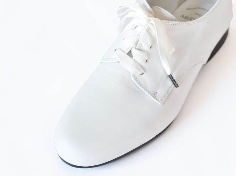 1028 ラウンドトウプレーンブラッチャー AL2434K White 木型No.C1813