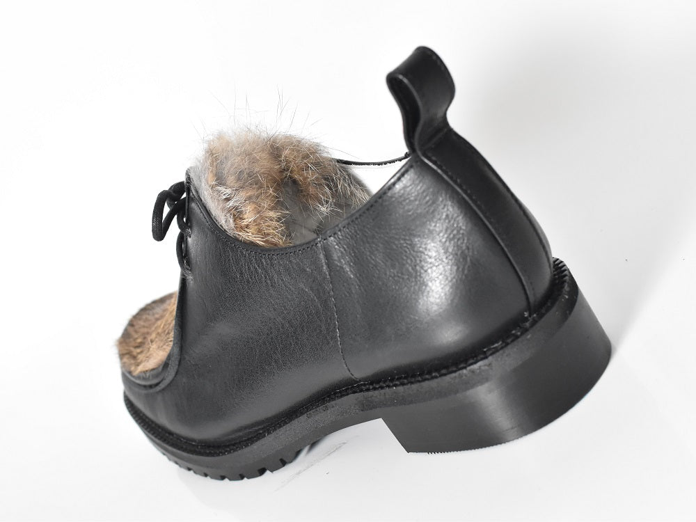 1001 チロリアンシューズ AL1833K Black/Rabbit 木型No.H2546