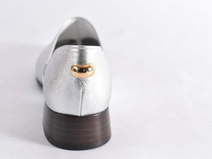 011  レザー足袋シューズ　AL2306TB  Silver　　木型No.G1908H
